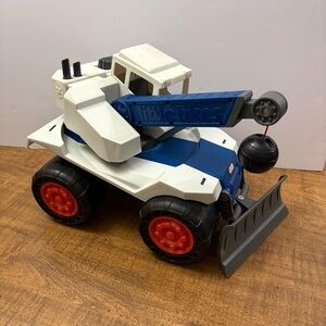 Little Tikes Dirt Digger Plow & Wrecking Ball Blue Construction Shovel